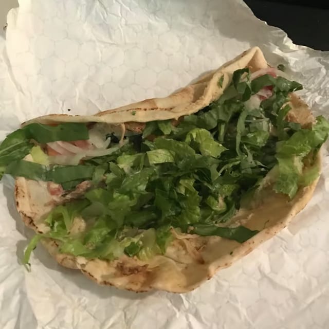 Chicken Shawarma Sandwich.