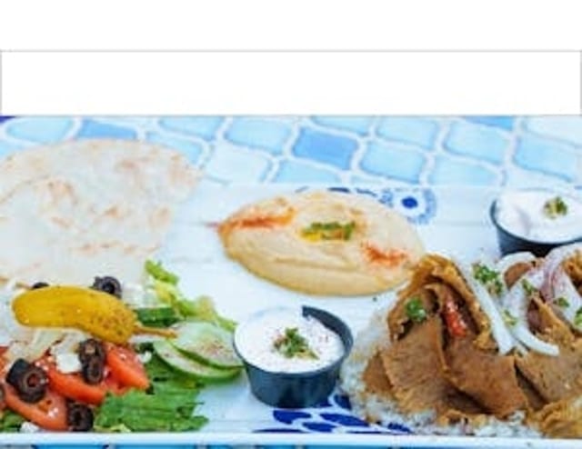 Beef Gyro Platter.